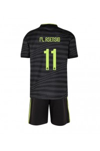 Real Madrid Marco Asensio #11 Babyklær Tredje Fotballdrakt til barn 2022-23 Korte ermer (+ Korte bukser)